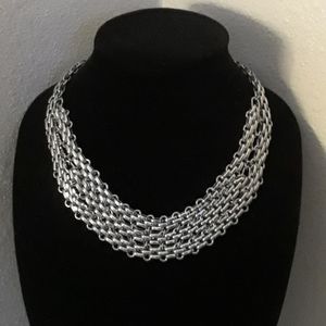 Silver necklace